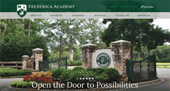 Desktop Screenshot of fredericaacademy.org